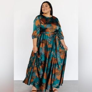 Satin maxi dress BALTICBORN